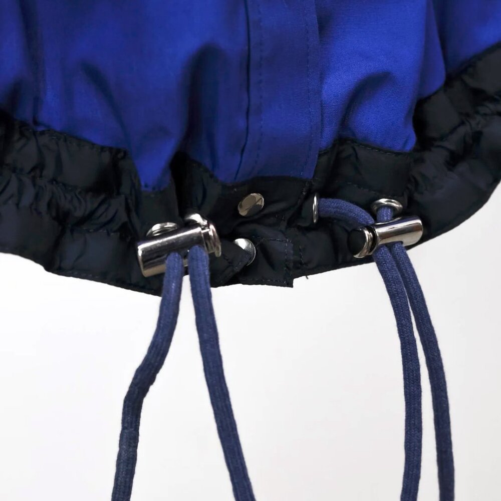 Sacai Luck SS/15 Blue Drawstring Button Up Shirt - Picture 10 of 13